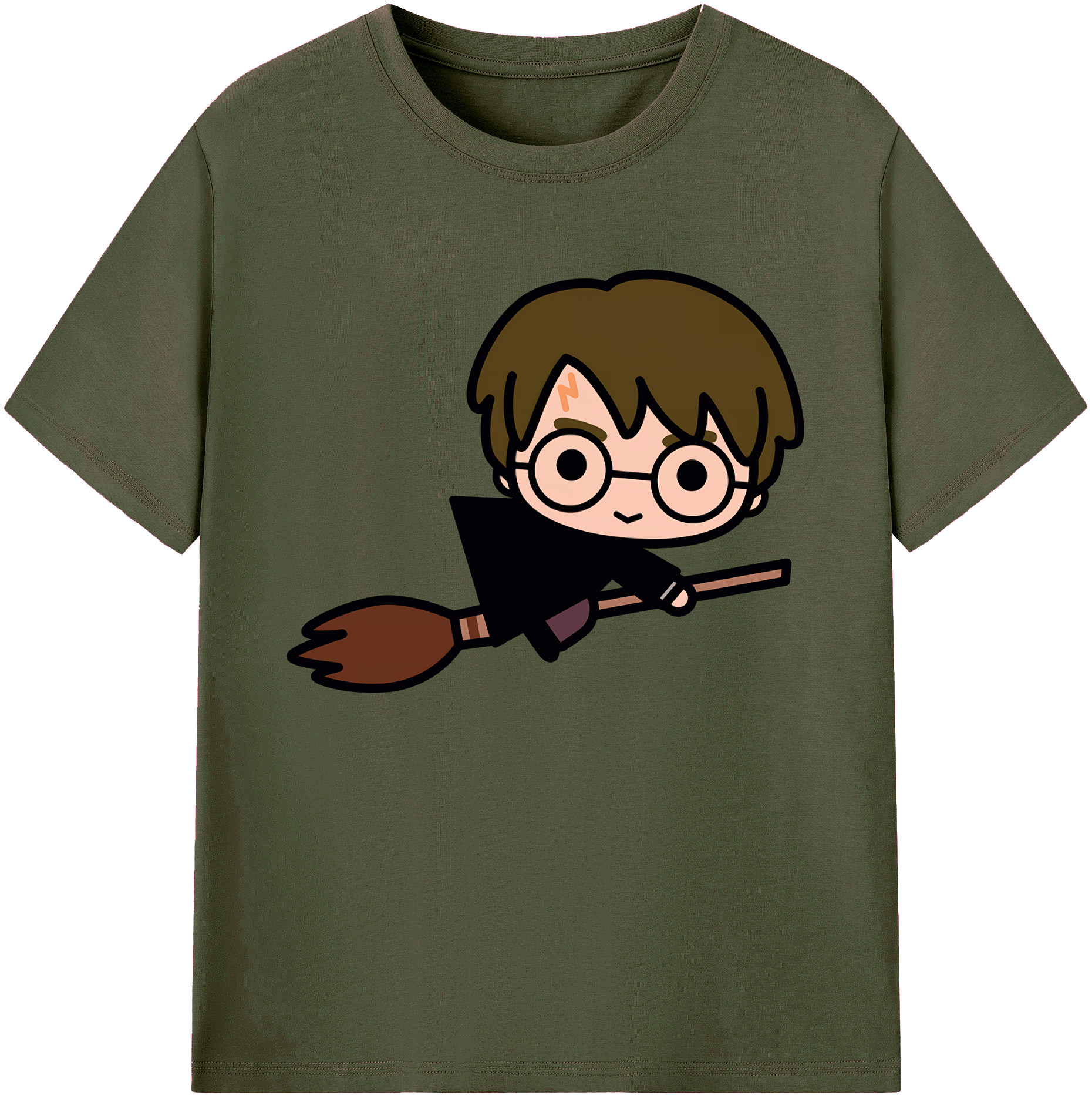（画像用） Harry Potter ハリー・ポッターシリーズ 綿100％ メンズ半袖Tシャツ｜肌触りやわらか＆通気性
